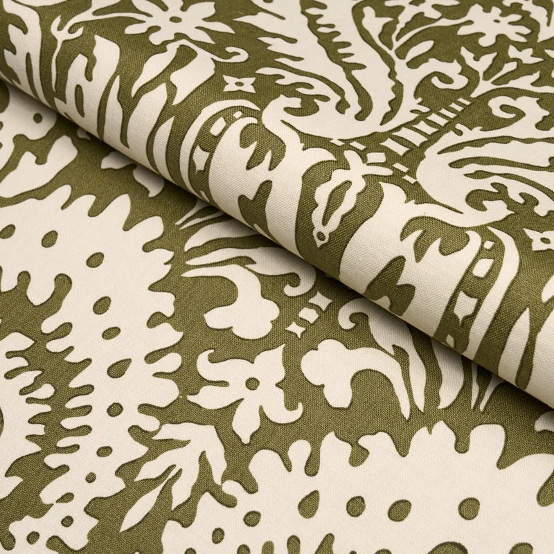 Schumacher X Veere Grenney Suffolk Damask Fabric
