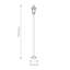 Wetherby Transparent Lamp Post (Full)-11140037