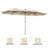 Crosspointe 180'' Rectangular Market Umbrella-2092877575
