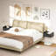 40cm W Particle Board Bedside Table