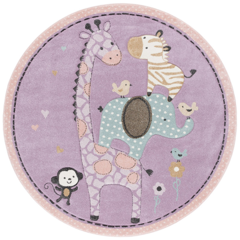Farnborough 100 Performance Rug, Round 6'7"