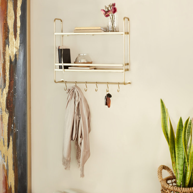 Étagère murale moderne en fer Cosmoliving By Cosmopolitan