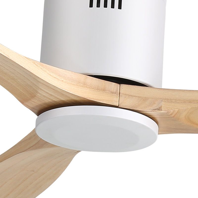 Nicola 52'' 3-Blade Ceiling Fan With Remote Control, Burlywood