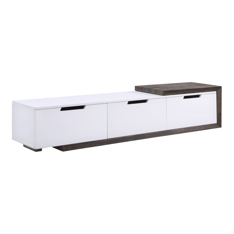 Meuble télé blanc