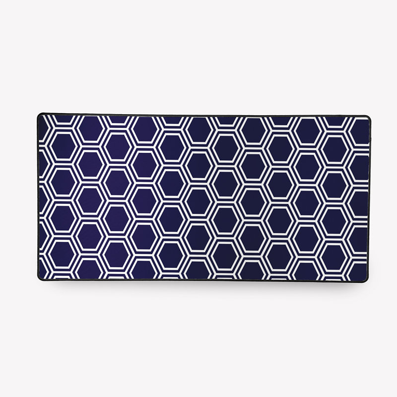 Grand sous-main Shirlene, Bleu marine