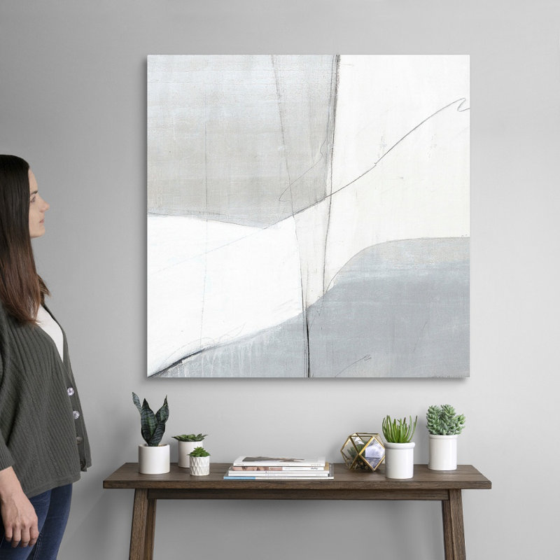 "Bordeaux III" par Joshua Schicker - impression sur toile, Toile tendue, H 36 po x l 36 po x P 1,25 po
