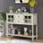 Sideboard Console Table Buffet Storage Cabinet-2100040434