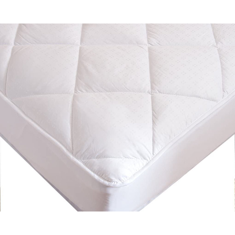 Mcneeley 0.5'' Cotton Mattress Pad, Short Full