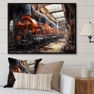 «Power Plants Powerful Energies III» sur toile