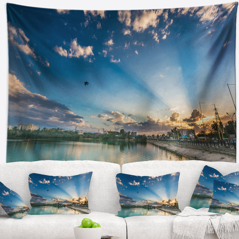 Polyester Tapestry, 32" H x 39" W