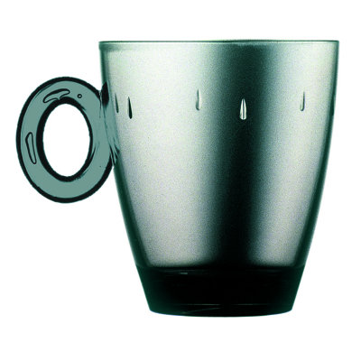 Tasse en polycarbonate - 6 pièces - 