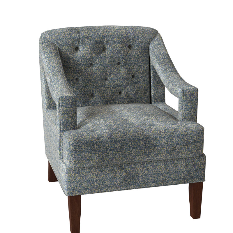 Armchair, Grayson Charcoal, Burnished Brown