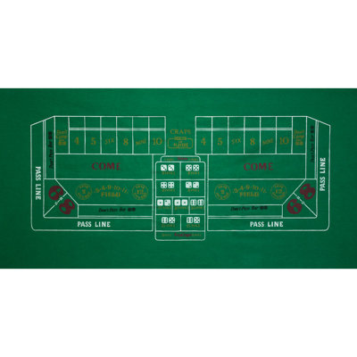 72 "Craps Layout