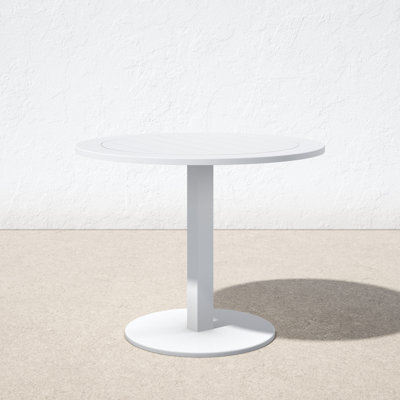 Sunset 30'' Powder Coated Aluminum Fliptop Outdoor Dining Table