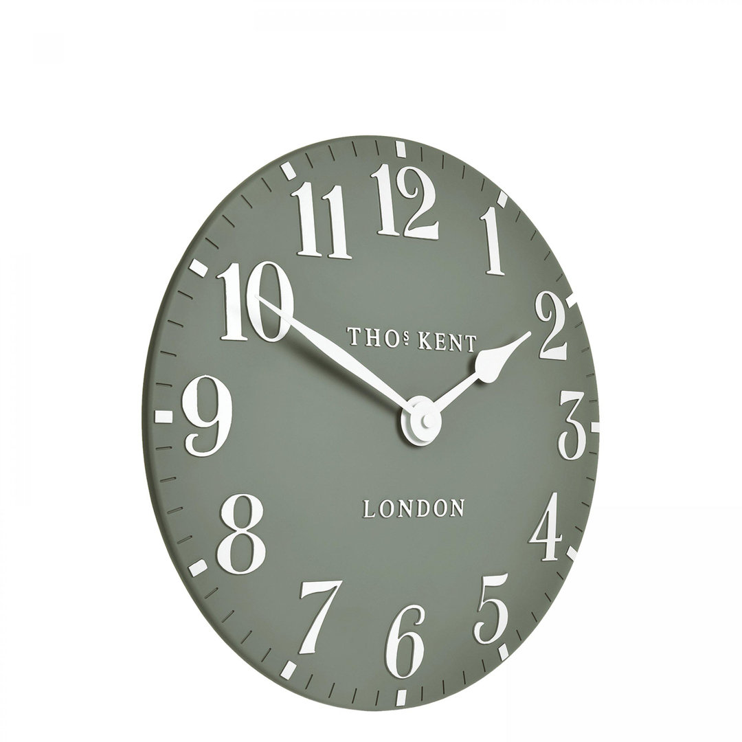 Arabic Metal Wall Clock