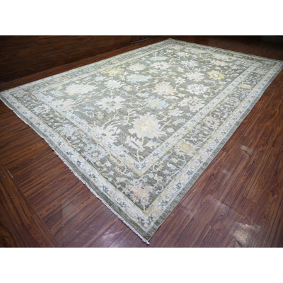 Wilmann One-of-a-Kind 11'9" x 17'6" New Age Rectangle Wool Area Rug in
