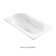 Reflection 4 Drop In Soaker Tub - Matte