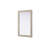 Dennard Cornhusk Mirror in Linen White-108455466