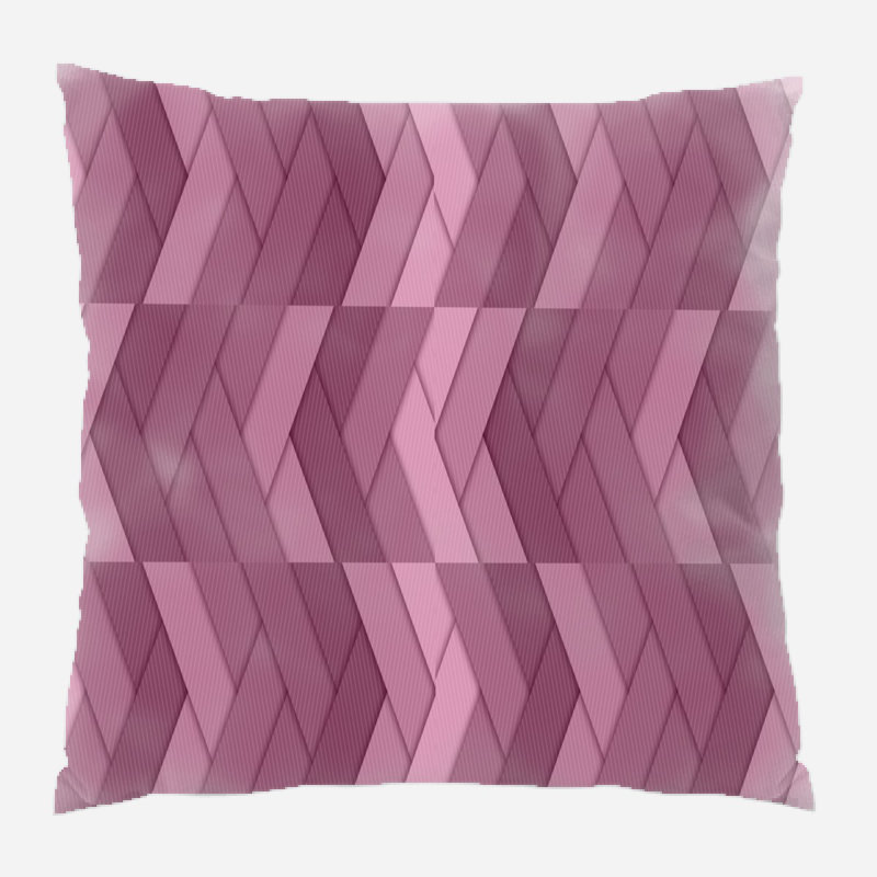 Coussin décoratif géométrique
