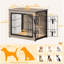 Dog Crate Furniture with 2 Doors-1564372193-1562182198