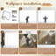 Adhésif mural auto-adhésif moderne pour la chambre à coucher Peel and Stick L 100 po x l 144 po Peel and Stick