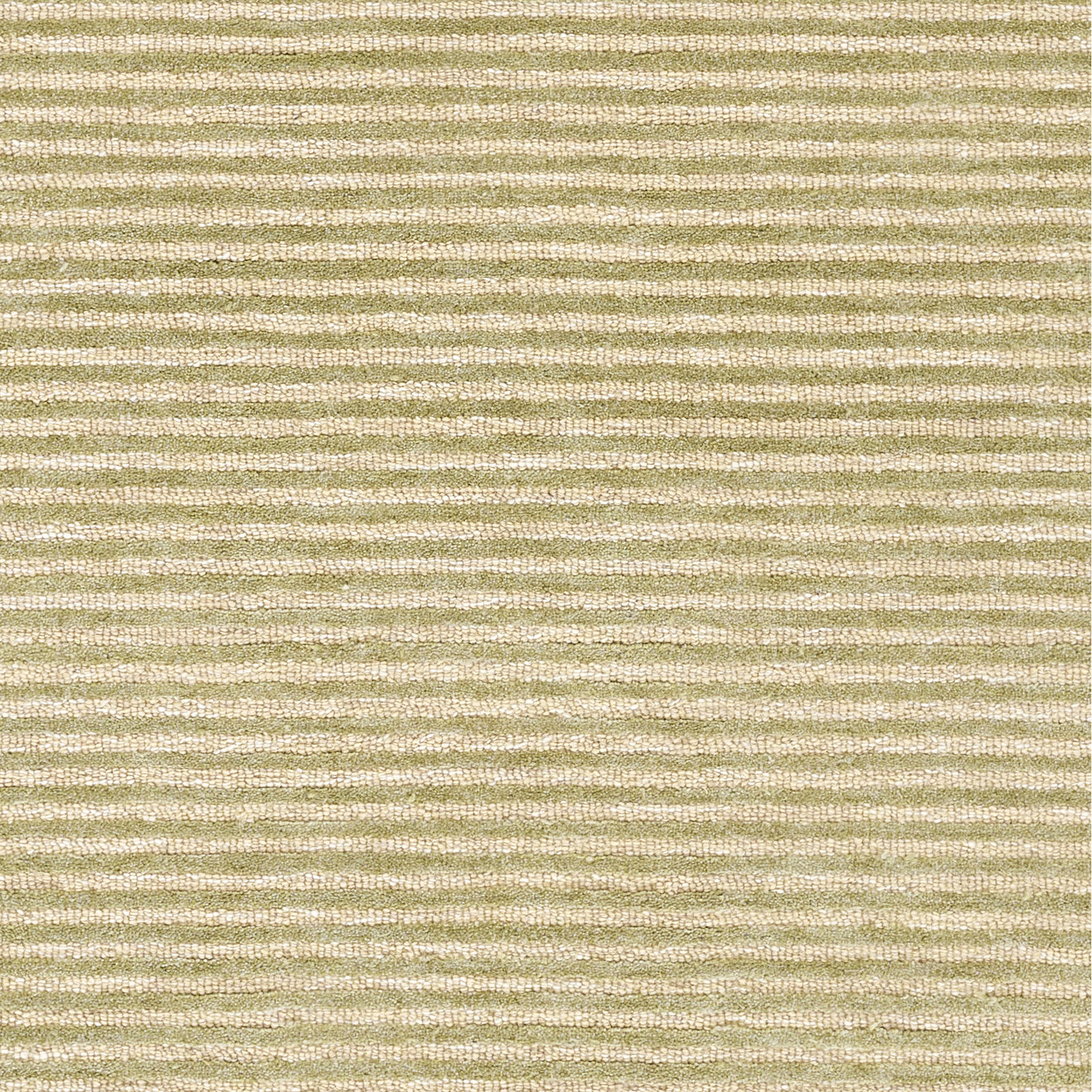 Philip Hand Tufted Wool Striped Green Area Rug 5' X 8', 2'3" X 8' Runner