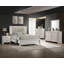 Table de chevet contemporaine à 2 tiroirs 1Pc Mist