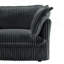 Canapé modulaire 2 places avec housse et repose-pieds convertible