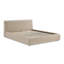 Lit en velours taupe texturé-1358582611-1358582610