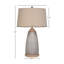 Lampe de table en verre