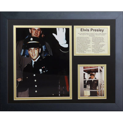 Elvis Presley Soldier Framed Memorabili