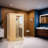 Holaki 1 - Person Indoor Bluetooth Compatible FAR Infrared Sauna in Hemlock-99192181