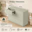 Commode 6 tiroirs Sage Green Modern