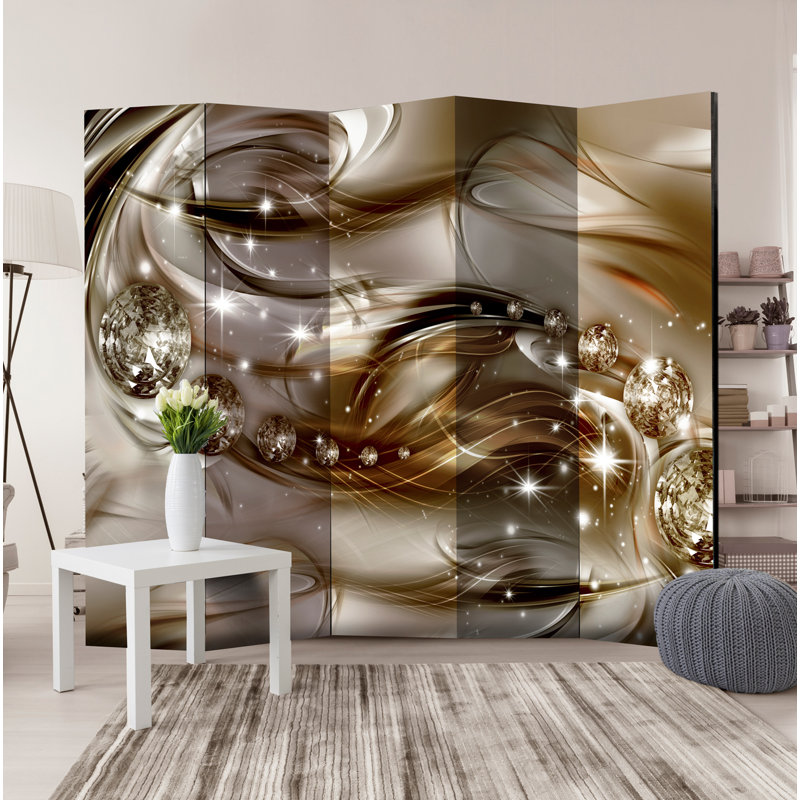 Chocolate Tide Room Divider, 5