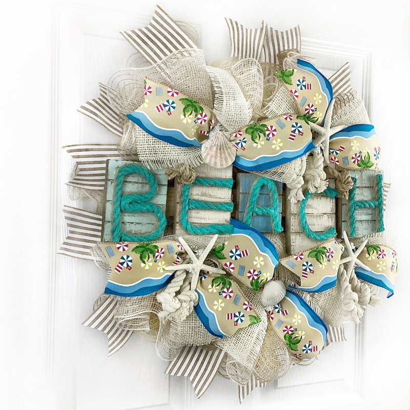 Couronne en maille 18 po Coastal