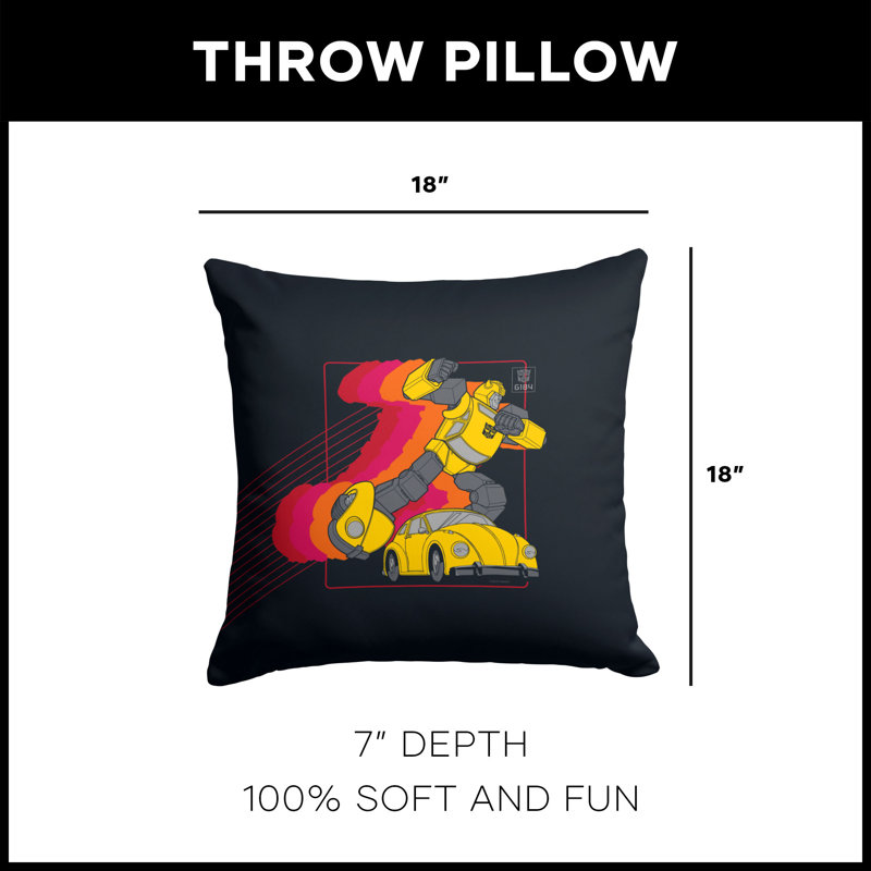 Coussin Hasbut Transformers Bumble