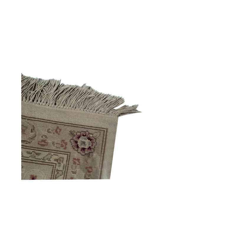 Oriental Area Rug in Ivory/Red/Light Green