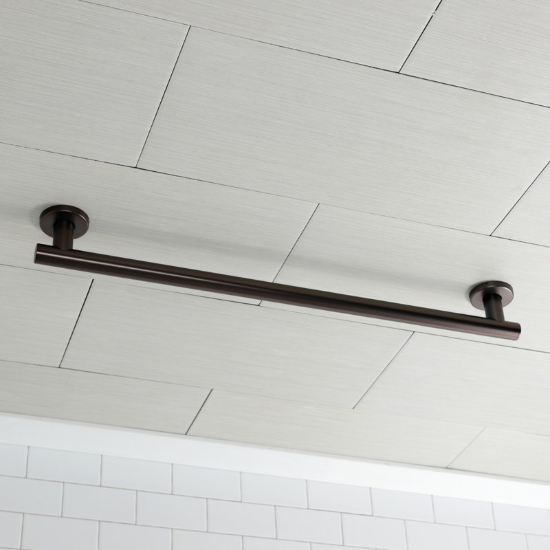 Barre d'appui Berwyn, H 3,06 po x l 33,13 po x P 1,25 po, Bronze huilé