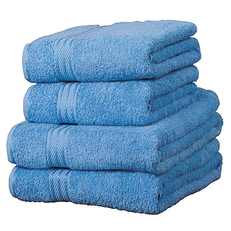 Audras Midweight Hand Towel, Cobalt Blue