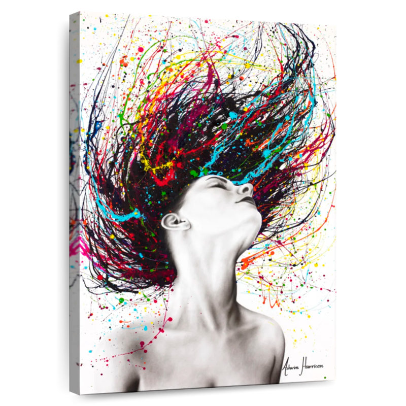 Leisha Afterglow, 48" H x 32" W