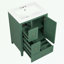 Meuble-lavabo de salle de bain avec tiroir de rangement et tablette réglable-1465866587