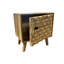 43cm W Solid Wood Bedside Table
