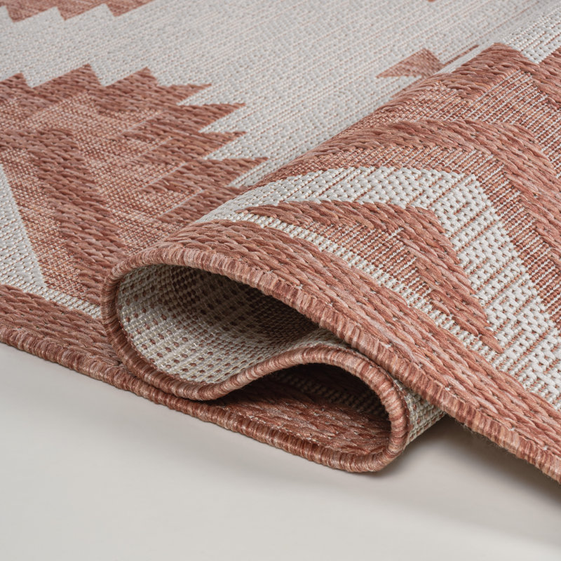 Tapis intérieur / extérieur Kyona, Rectangle 7 pi 10 po x 10 pi