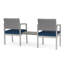 Structure en tandem 2 places avec table centrale Lenox-903847282-923505937-923505943