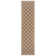 Tapis d'intérieur / extérieur à motif géométrique 100 pièces Ferrill Linden