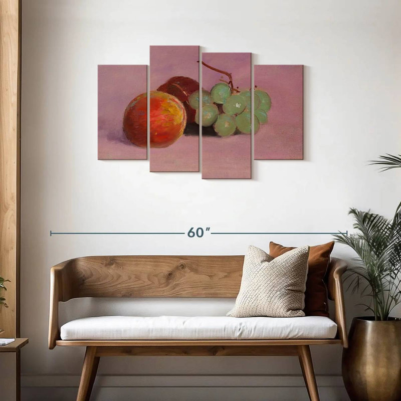 Yarlin Nature morte aux fruits 1905, H 27 po x l 43 po