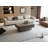 Solid Wood Veneered Modern Coffee Table-653001362
