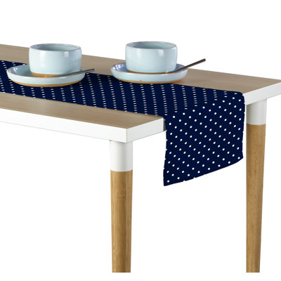 Sarran Patriotic Dots Table Runner