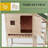Bunny Cage,Weatherproof Rabbit Hutch,Spacious Pet House