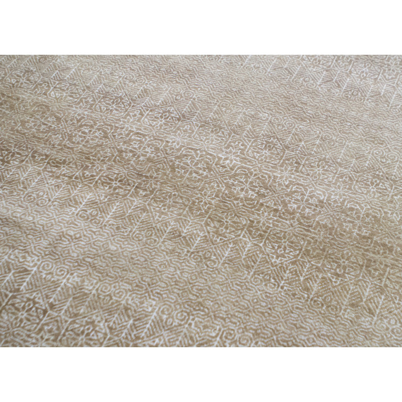 Hand-Knotted High-Quality Gold Area Rug